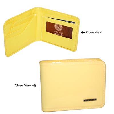 "YELLOW COLOR WALLET - 102 -1 - Click here to View more details about this Product